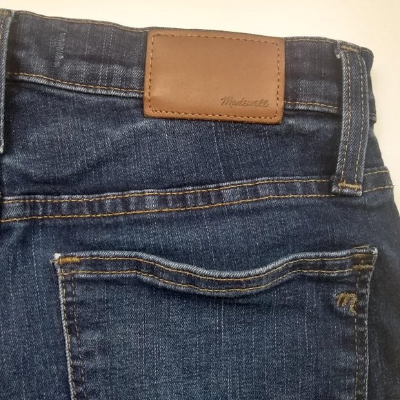 Madewell 10" High-Rise Skinny Jeans in Hayes Wash sz 27 - Picture 5 of 9